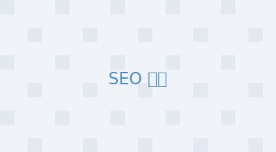 SEO 优化推广